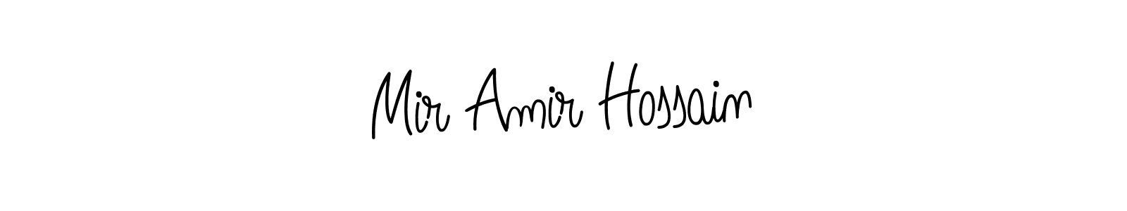 Make a beautiful signature design for name Mir Amir Hossain. Use this online signature maker to create a handwritten signature for free. Mir Amir Hossain signature style 5 images and pictures png