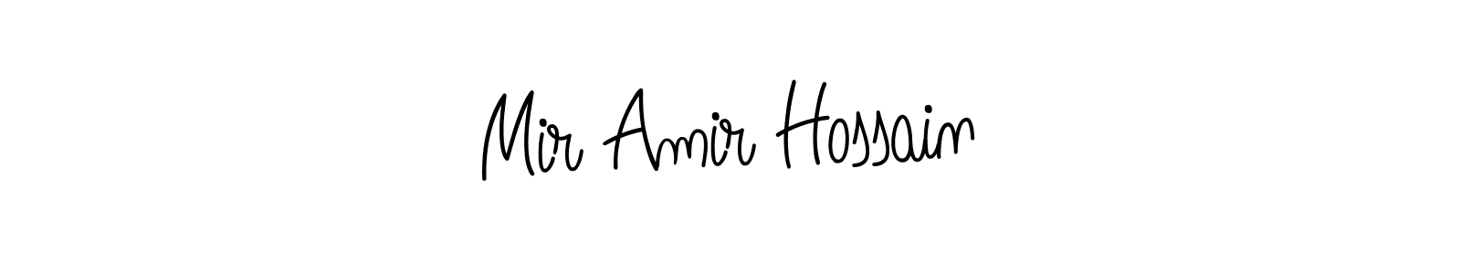 How to Draw Mir Amir Hossain signature style? Angelique-Rose-font-FFP is a latest design signature styles for name Mir Amir Hossain. Mir Amir Hossain signature style 5 images and pictures png