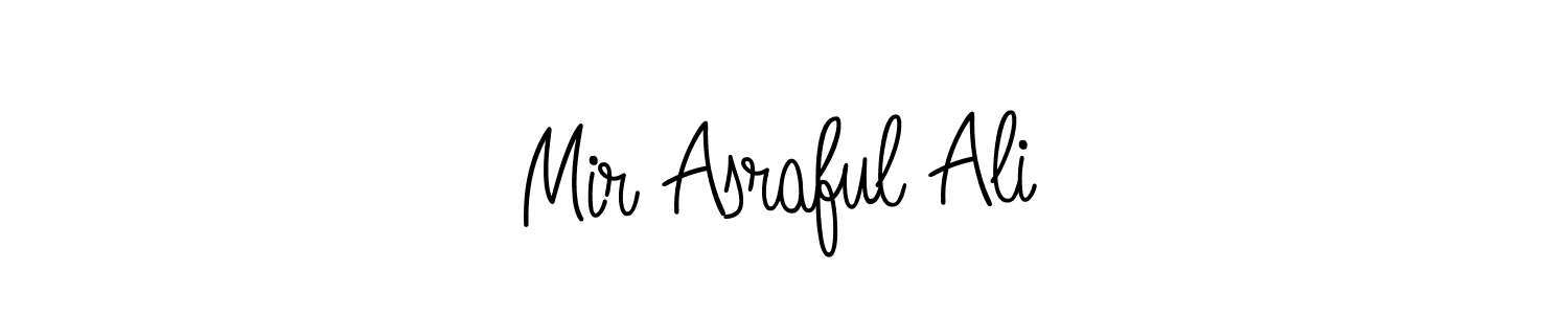 How to make Mir Asraful Ali signature? Angelique-Rose-font-FFP is a professional autograph style. Create handwritten signature for Mir Asraful Ali name. Mir Asraful Ali signature style 5 images and pictures png