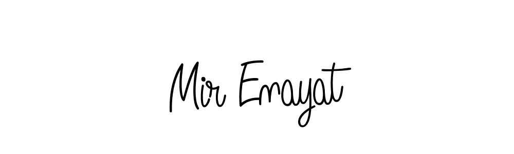 You can use this online signature creator to create a handwritten signature for the name Mir Enayat. This is the best online autograph maker. Mir Enayat signature style 5 images and pictures png