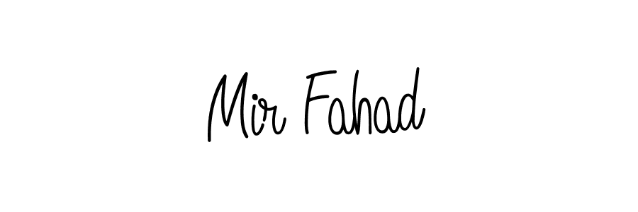 Mir Fahad stylish signature style. Best Handwritten Sign (Angelique-Rose-font-FFP) for my name. Handwritten Signature Collection Ideas for my name Mir Fahad. Mir Fahad signature style 5 images and pictures png