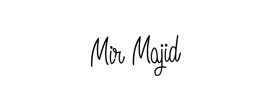 Use a signature maker to create a handwritten signature online. With this signature software, you can design (Angelique-Rose-font-FFP) your own signature for name Mir Majid. Mir Majid signature style 5 images and pictures png