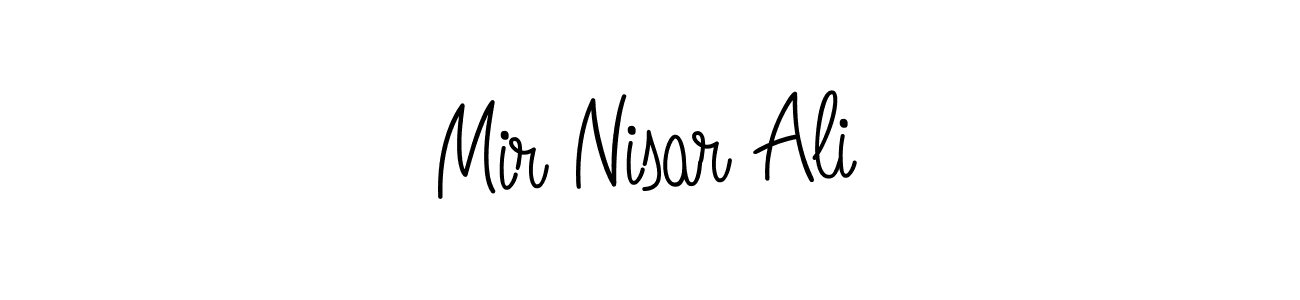 It looks lik you need a new signature style for name Mir Nisar Ali. Design unique handwritten (Angelique-Rose-font-FFP) signature with our free signature maker in just a few clicks. Mir Nisar Ali signature style 5 images and pictures png