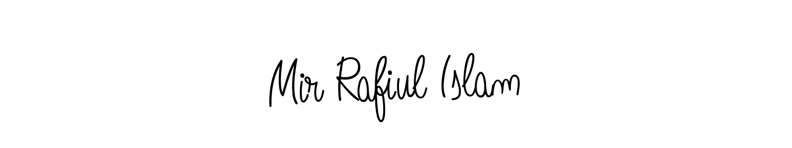 Use a signature maker to create a handwritten signature online. With this signature software, you can design (Angelique-Rose-font-FFP) your own signature for name Mir Rafiul Islam. Mir Rafiul Islam signature style 5 images and pictures png