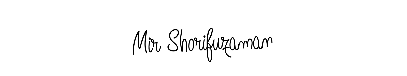 Use a signature maker to create a handwritten signature online. With this signature software, you can design (Angelique-Rose-font-FFP) your own signature for name Mir Shorifuzaman. Mir Shorifuzaman signature style 5 images and pictures png