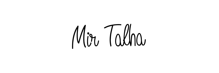 How to make Mir Talha signature? Angelique-Rose-font-FFP is a professional autograph style. Create handwritten signature for Mir Talha name. Mir Talha signature style 5 images and pictures png