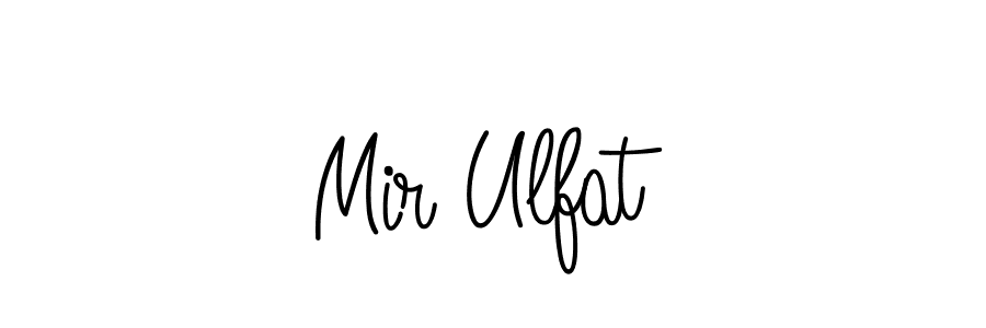 Make a short Mir Ulfat signature style. Manage your documents anywhere anytime using Angelique-Rose-font-FFP. Create and add eSignatures, submit forms, share and send files easily. Mir Ulfat signature style 5 images and pictures png