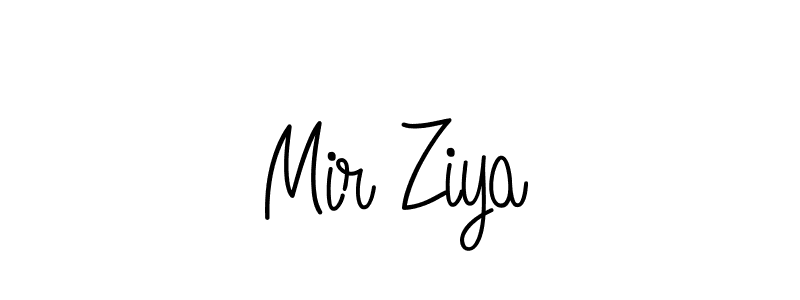 if you are searching for the best signature style for your name Mir Ziya. so please give up your signature search. here we have designed multiple signature styles  using Angelique-Rose-font-FFP. Mir Ziya signature style 5 images and pictures png