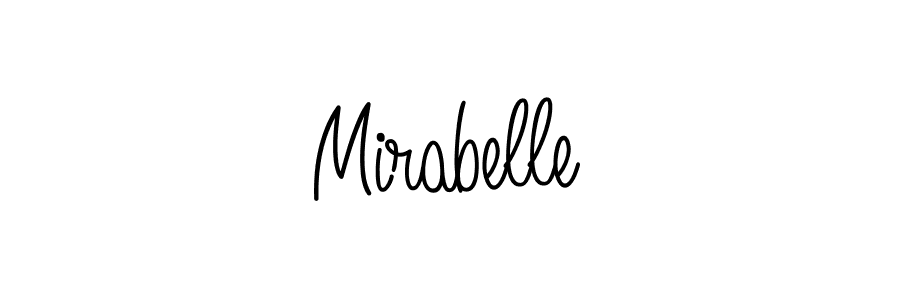 Make a beautiful signature design for name Mirabelle. Use this online signature maker to create a handwritten signature for free. Mirabelle signature style 5 images and pictures png