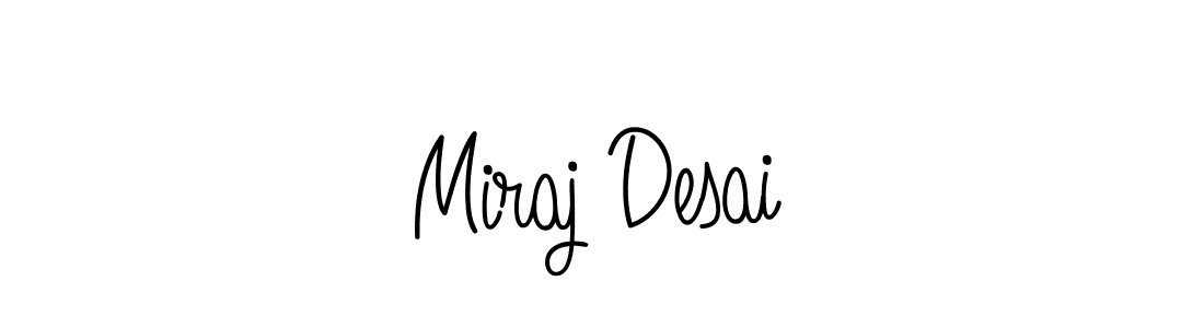 How to Draw Miraj Desai signature style? Angelique-Rose-font-FFP is a latest design signature styles for name Miraj Desai. Miraj Desai signature style 5 images and pictures png