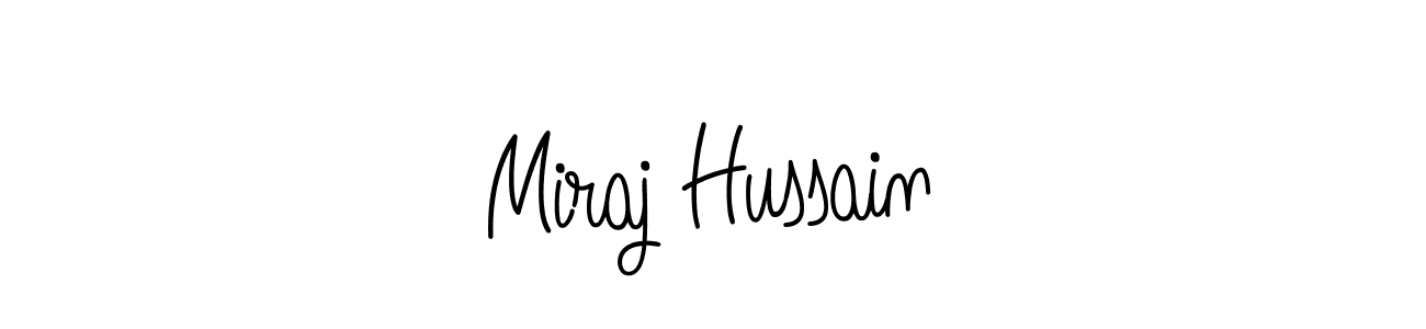Also we have Miraj Hussain name is the best signature style. Create professional handwritten signature collection using Angelique-Rose-font-FFP autograph style. Miraj Hussain signature style 5 images and pictures png