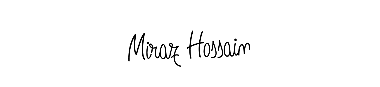 How to make Miraz Hossain name signature. Use Angelique-Rose-font-FFP style for creating short signs online. This is the latest handwritten sign. Miraz Hossain signature style 5 images and pictures png