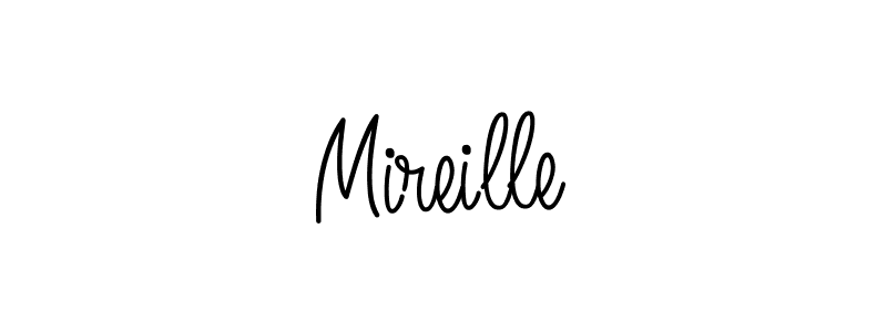 if you are searching for the best signature style for your name Mireille. so please give up your signature search. here we have designed multiple signature styles  using Angelique-Rose-font-FFP. Mireille signature style 5 images and pictures png
