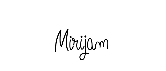 Check out images of Autograph of Mirijam name. Actor Mirijam Signature Style. Angelique-Rose-font-FFP is a professional sign style online. Mirijam signature style 5 images and pictures png