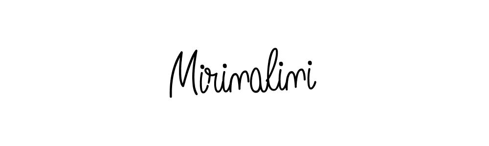 Also You can easily find your signature by using the search form. We will create Mirinalini name handwritten signature images for you free of cost using Angelique-Rose-font-FFP sign style. Mirinalini signature style 5 images and pictures png