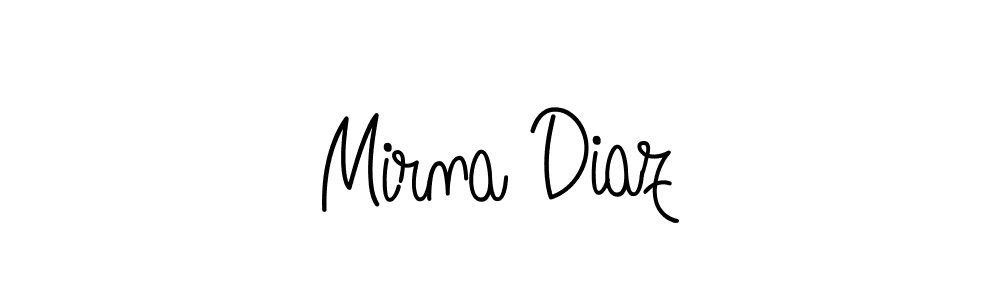 You can use this online signature creator to create a handwritten signature for the name Mirna Diaz. This is the best online autograph maker. Mirna Diaz signature style 5 images and pictures png