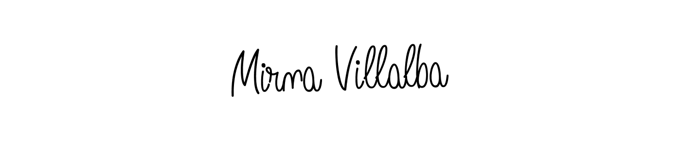 Best and Professional Signature Style for Mirna Villalba. Angelique-Rose-font-FFP Best Signature Style Collection. Mirna Villalba signature style 5 images and pictures png