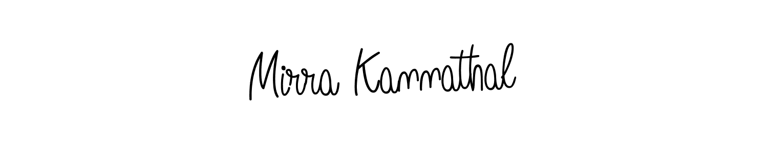 if you are searching for the best signature style for your name Mirra Kannathal. so please give up your signature search. here we have designed multiple signature styles  using Angelique-Rose-font-FFP. Mirra Kannathal signature style 5 images and pictures png