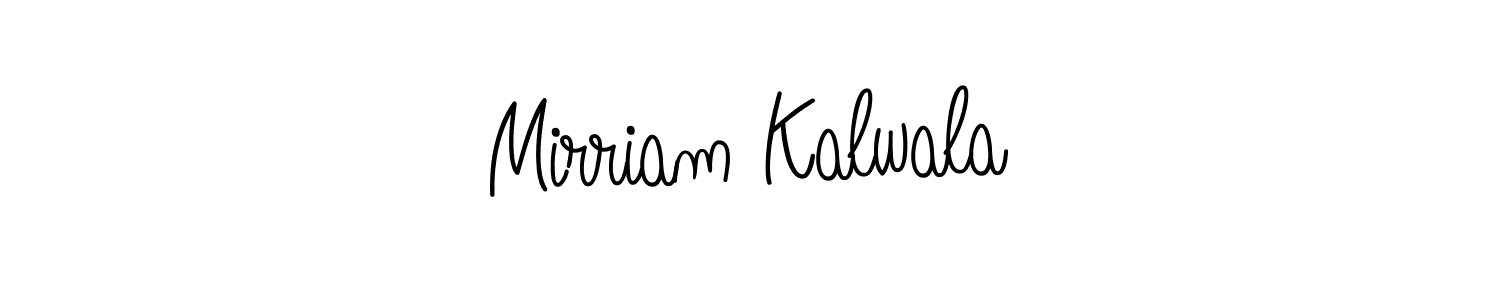Check out images of Autograph of Mirriam Kalwala name. Actor Mirriam Kalwala Signature Style. Angelique-Rose-font-FFP is a professional sign style online. Mirriam Kalwala signature style 5 images and pictures png