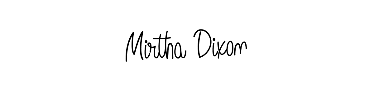 Also You can easily find your signature by using the search form. We will create Mirtha Dixon name handwritten signature images for you free of cost using Angelique-Rose-font-FFP sign style. Mirtha Dixon signature style 5 images and pictures png