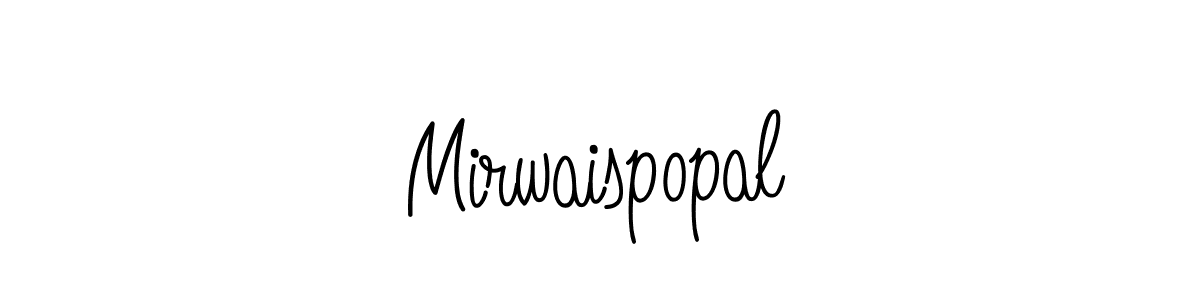 Also You can easily find your signature by using the search form. We will create Mirwaispopal name handwritten signature images for you free of cost using Angelique-Rose-font-FFP sign style. Mirwaispopal signature style 5 images and pictures png