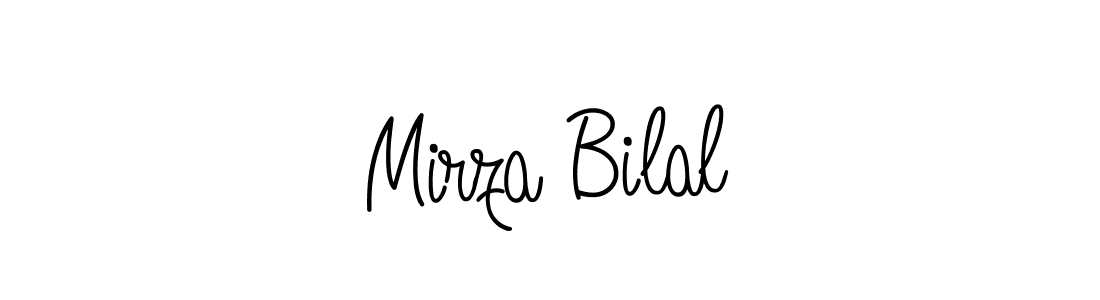 It looks lik you need a new signature style for name Mirza Bilal. Design unique handwritten (Angelique-Rose-font-FFP) signature with our free signature maker in just a few clicks. Mirza Bilal signature style 5 images and pictures png