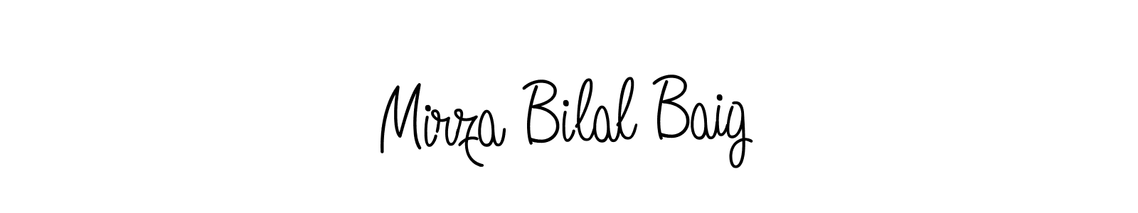 This is the best signature style for the Mirza Bilal Baig name. Also you like these signature font (Angelique-Rose-font-FFP). Mix name signature. Mirza Bilal Baig signature style 5 images and pictures png