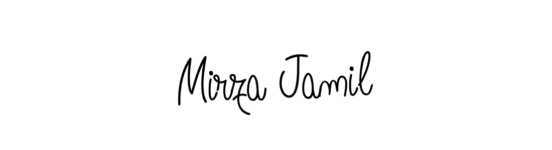 It looks lik you need a new signature style for name Mirza Jamil. Design unique handwritten (Angelique-Rose-font-FFP) signature with our free signature maker in just a few clicks. Mirza Jamil signature style 5 images and pictures png