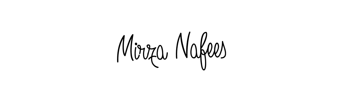 Also we have Mirza Nafees name is the best signature style. Create professional handwritten signature collection using Angelique-Rose-font-FFP autograph style. Mirza Nafees signature style 5 images and pictures png