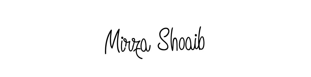 Here are the top 10 professional signature styles for the name Mirza Shoaib. These are the best autograph styles you can use for your name. Mirza Shoaib signature style 5 images and pictures png