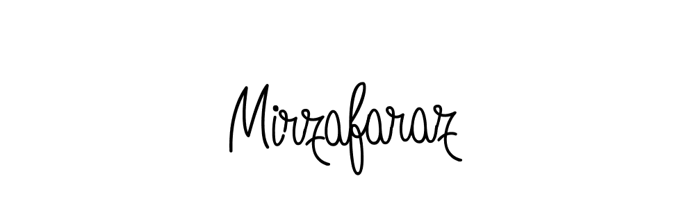 if you are searching for the best signature style for your name Mirzafaraz. so please give up your signature search. here we have designed multiple signature styles  using Angelique-Rose-font-FFP. Mirzafaraz signature style 5 images and pictures png