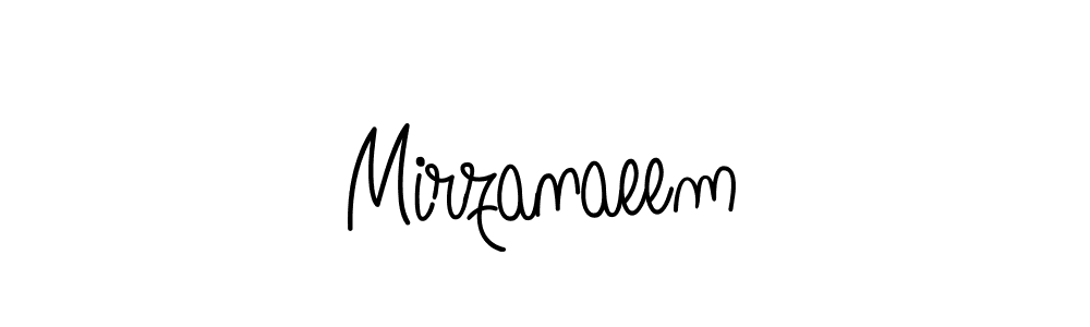 Make a short Mirzanaeem signature style. Manage your documents anywhere anytime using Angelique-Rose-font-FFP. Create and add eSignatures, submit forms, share and send files easily. Mirzanaeem signature style 5 images and pictures png