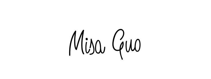 Make a beautiful signature design for name Misa Guo. Use this online signature maker to create a handwritten signature for free. Misa Guo signature style 5 images and pictures png