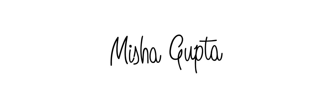 Make a beautiful signature design for name Misha Gupta. Use this online signature maker to create a handwritten signature for free. Misha Gupta signature style 5 images and pictures png