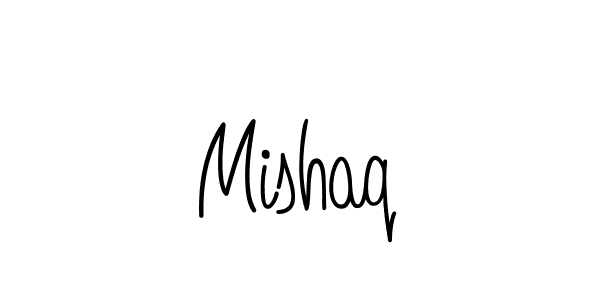 The best way (Angelique-Rose-font-FFP) to make a short signature is to pick only two or three words in your name. The name Mishaq include a total of six letters. For converting this name. Mishaq signature style 5 images and pictures png
