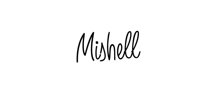 if you are searching for the best signature style for your name Mishell. so please give up your signature search. here we have designed multiple signature styles  using Angelique-Rose-font-FFP. Mishell signature style 5 images and pictures png