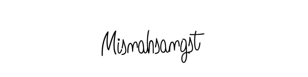 It looks lik you need a new signature style for name Misnahsangst. Design unique handwritten (Angelique-Rose-font-FFP) signature with our free signature maker in just a few clicks. Misnahsangst signature style 5 images and pictures png