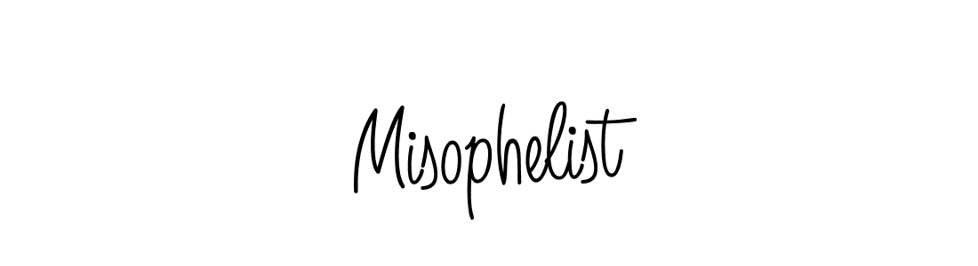 Misophelist stylish signature style. Best Handwritten Sign (Angelique-Rose-font-FFP) for my name. Handwritten Signature Collection Ideas for my name Misophelist. Misophelist signature style 5 images and pictures png