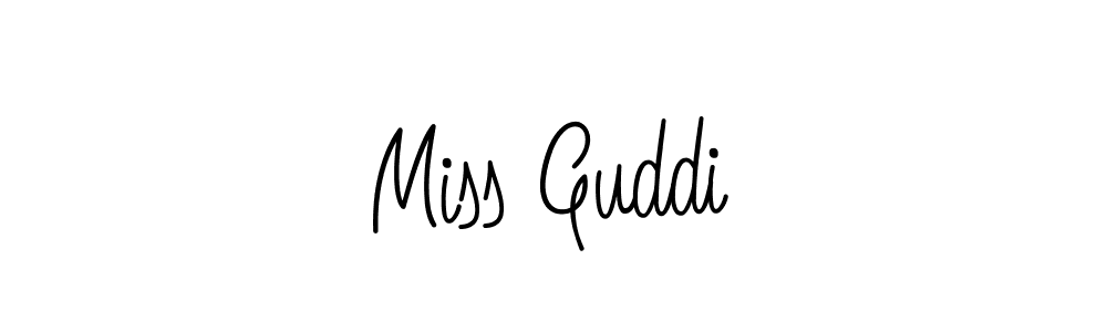 It looks lik you need a new signature style for name Miss Guddi. Design unique handwritten (Angelique-Rose-font-FFP) signature with our free signature maker in just a few clicks. Miss Guddi signature style 5 images and pictures png