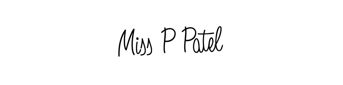 It looks lik you need a new signature style for name Miss P Patel. Design unique handwritten (Angelique-Rose-font-FFP) signature with our free signature maker in just a few clicks. Miss P Patel signature style 5 images and pictures png