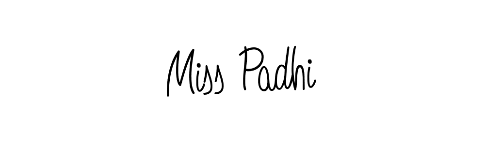 Make a beautiful signature design for name Miss Padhi. Use this online signature maker to create a handwritten signature for free. Miss Padhi signature style 5 images and pictures png