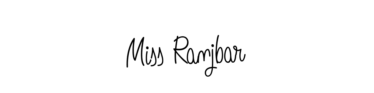 Here are the top 10 professional signature styles for the name Miss Ranjbar. These are the best autograph styles you can use for your name. Miss Ranjbar signature style 5 images and pictures png