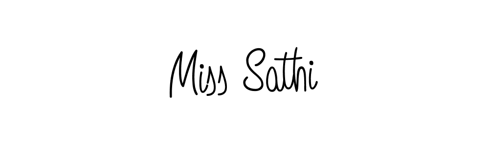 Angelique-Rose-font-FFP is a professional signature style that is perfect for those who want to add a touch of class to their signature. It is also a great choice for those who want to make their signature more unique. Get Miss Sathi name to fancy signature for free. Miss Sathi signature style 5 images and pictures png