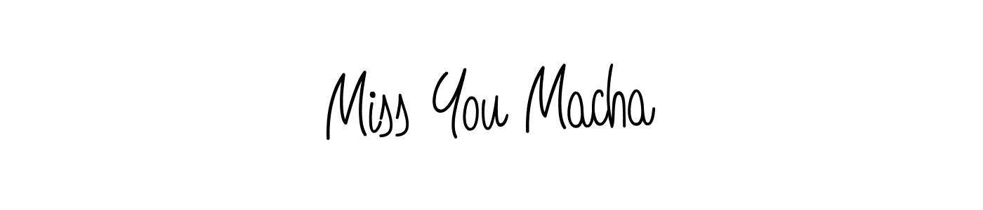 Also You can easily find your signature by using the search form. We will create Miss You Macha name handwritten signature images for you free of cost using Angelique-Rose-font-FFP sign style. Miss You Macha signature style 5 images and pictures png