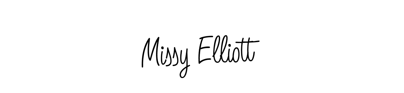 How to make Missy Elliott name signature. Use Angelique-Rose-font-FFP style for creating short signs online. This is the latest handwritten sign. Missy Elliott signature style 5 images and pictures png