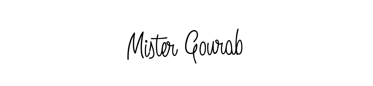 You can use this online signature creator to create a handwritten signature for the name Mister Gourab. This is the best online autograph maker. Mister Gourab signature style 5 images and pictures png