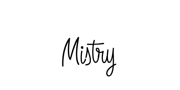 How to make Mistry name signature. Use Angelique-Rose-font-FFP style for creating short signs online. This is the latest handwritten sign. Mistry signature style 5 images and pictures png