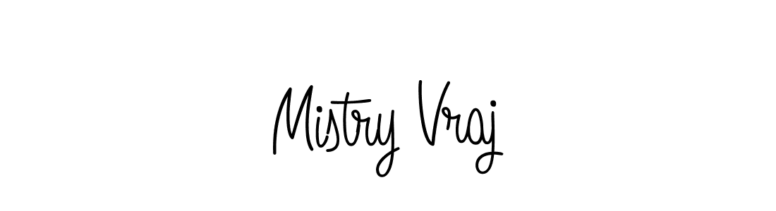 Also we have Mistry Vraj name is the best signature style. Create professional handwritten signature collection using Angelique-Rose-font-FFP autograph style. Mistry Vraj signature style 5 images and pictures png