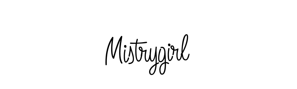 Angelique-Rose-font-FFP is a professional signature style that is perfect for those who want to add a touch of class to their signature. It is also a great choice for those who want to make their signature more unique. Get Mistrygirl name to fancy signature for free. Mistrygirl signature style 5 images and pictures png