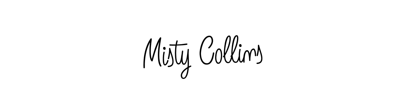 Check out images of Autograph of Misty Collins name. Actor Misty Collins Signature Style. Angelique-Rose-font-FFP is a professional sign style online. Misty Collins signature style 5 images and pictures png